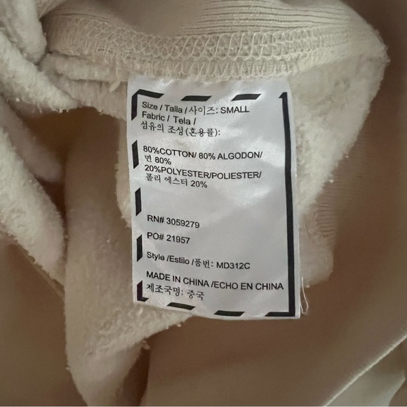 California Aesthetic Healthy Slow Living Spiritual Mantra Sweatshirt - Like New - Picture 13 of 13